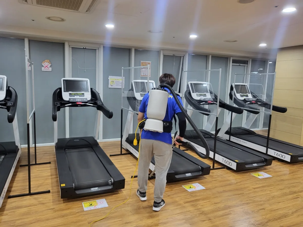 서구 이현동 헬스장 탕비실 직원 휴게공간 위생청소 사례 - 행진크린